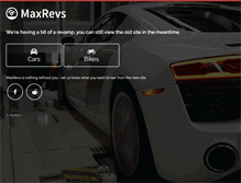 Tablet Screenshot of maxrevs.co.uk